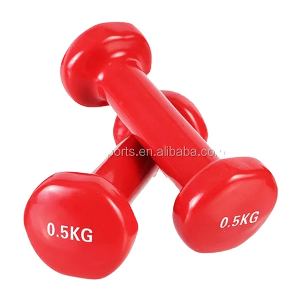 cheap latex free soft grip vinyl dumbbell for sale