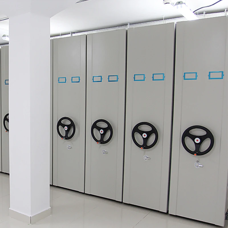 File Compactor Steel Mobile Compactor Filing Cabinets Mobile shelving system smart storage file system