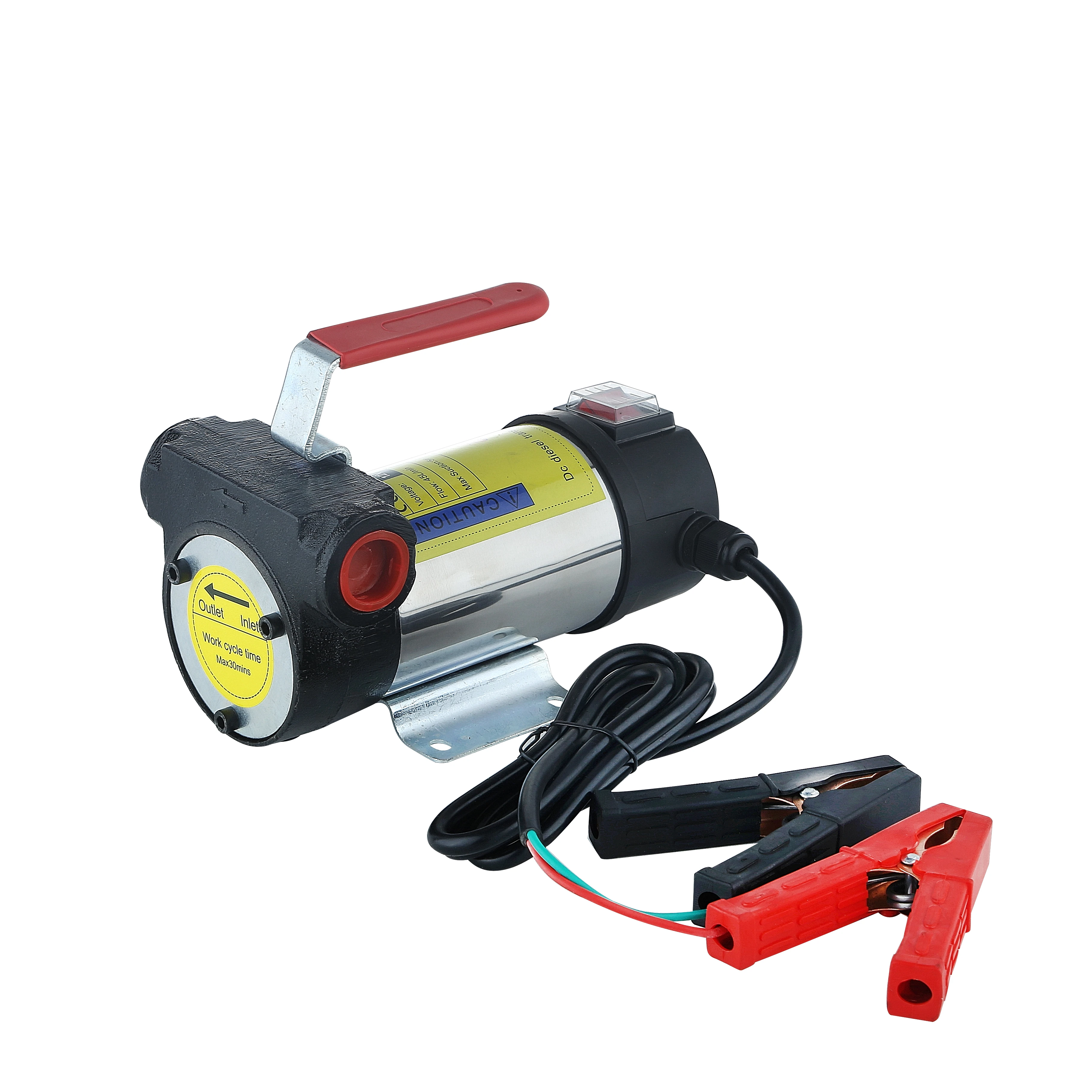 Портативный Электрический насос для перекачки дизельного топлива 12 в 24 В