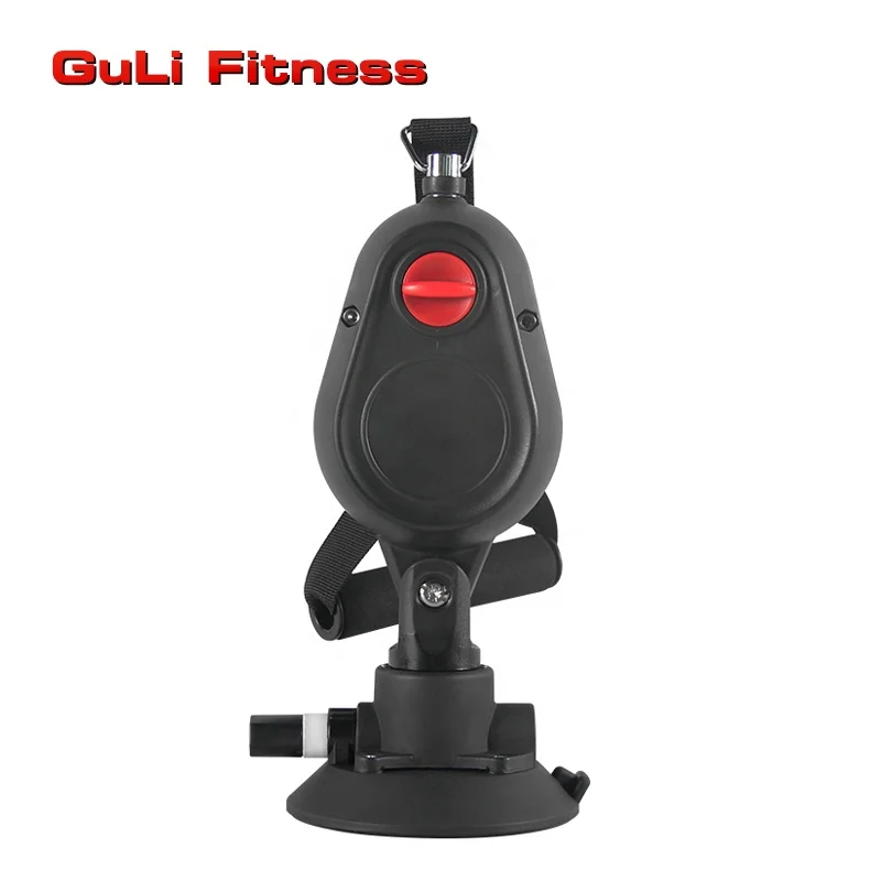 Guli Fitness Pull Rope Trainer With Suction Cups Resistance Band Endless Pulley Rope Trainer Home Gym Equipment 360 Rotation