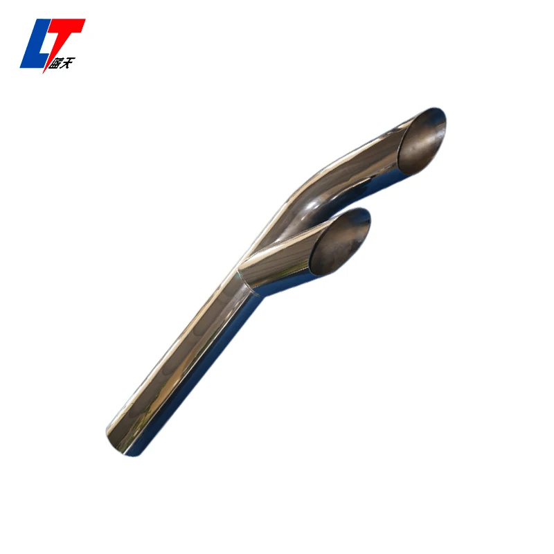 2023 American Heavy Truck Chrome Pipe Stainless Steel Exhaust Pipe 4 inch 5 inch 6 inch Various models of chrome elbow pipe