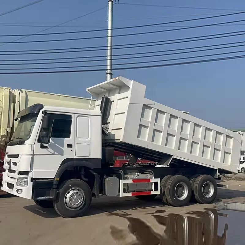 Sinotruk Howo 10 wheels 6x4 371HP 375HP 40 Ton 20 Cubic Meters Used Tipper Dump Truck For Africa