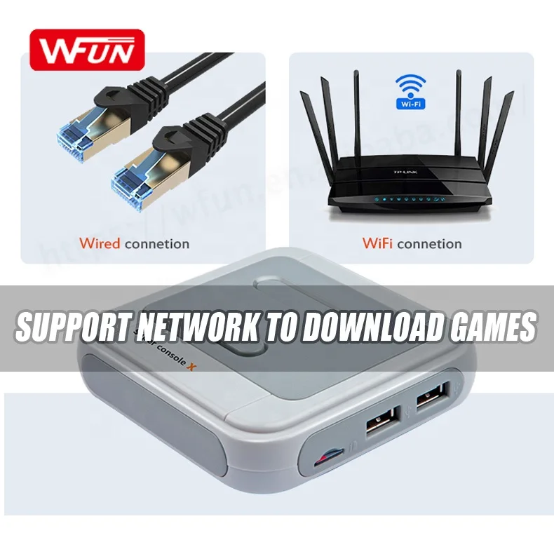  ТВ Видео игровая станция консоли 4K HD Wifi Супер консоль X встроенные 30000 игр с двумя 2 4G беспроводной