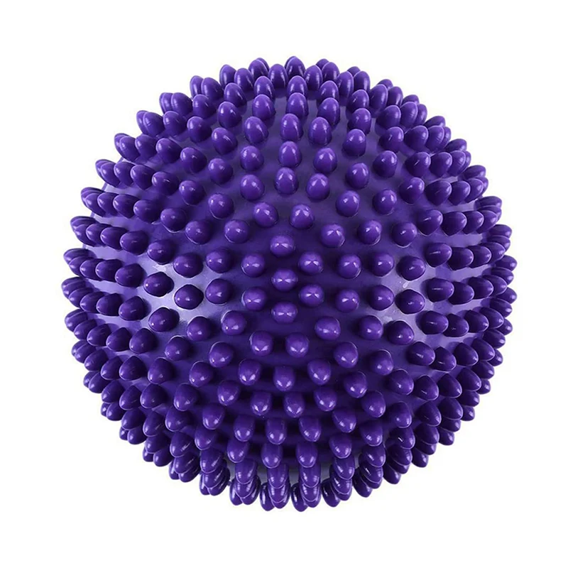 
Fitness Training Balance Therapy Yoga Foot Spiky Half Round Massage Ball 
