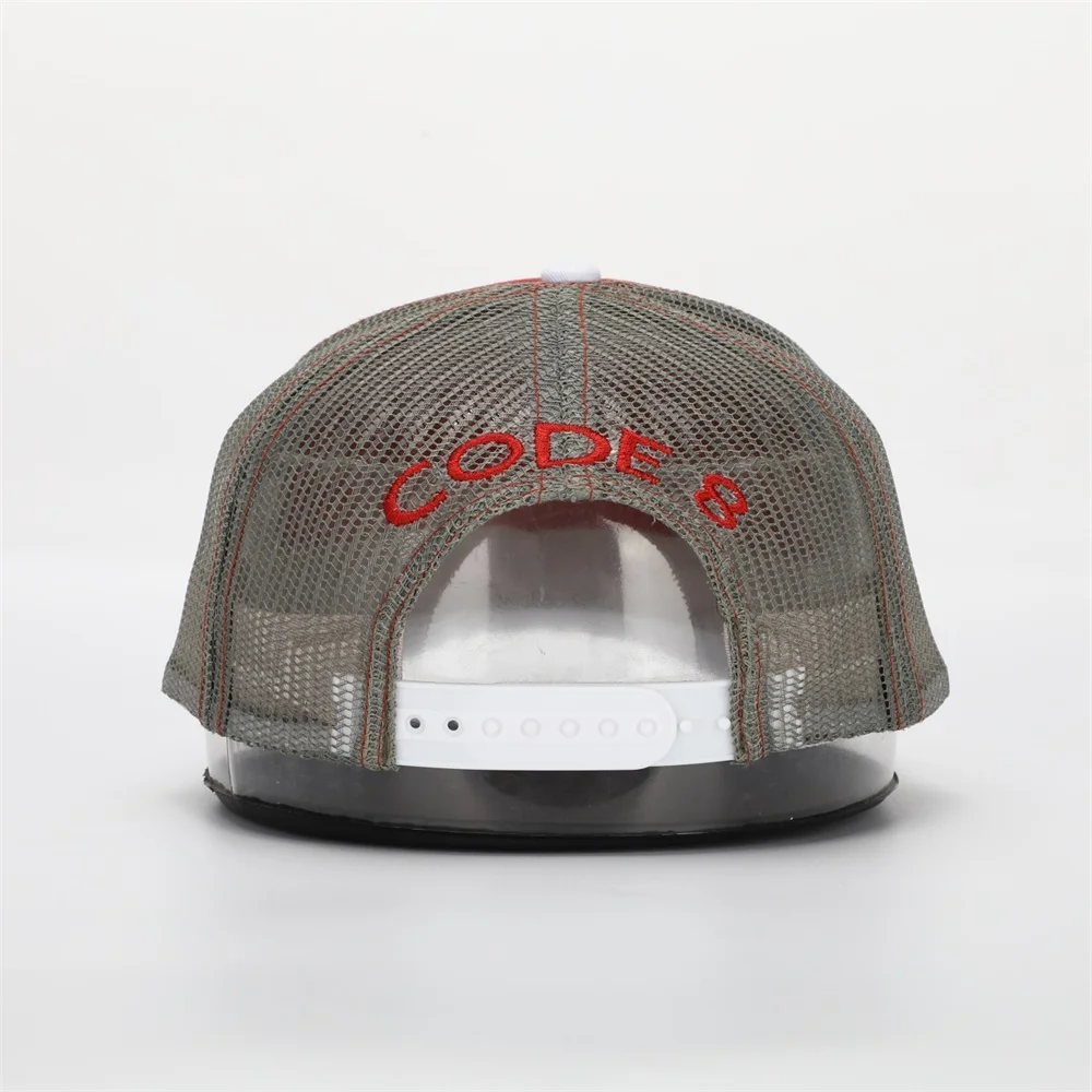OEM Индивидуальные высококачественные мужские 5 панелей ОАЭ Дубай Стиль Простые 3D вышивка логотипом из пенопласта с короткими полями сетчатые летние кепки для грузовиков