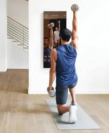 
High quality touch screen 55 inch smart magic mirror display 