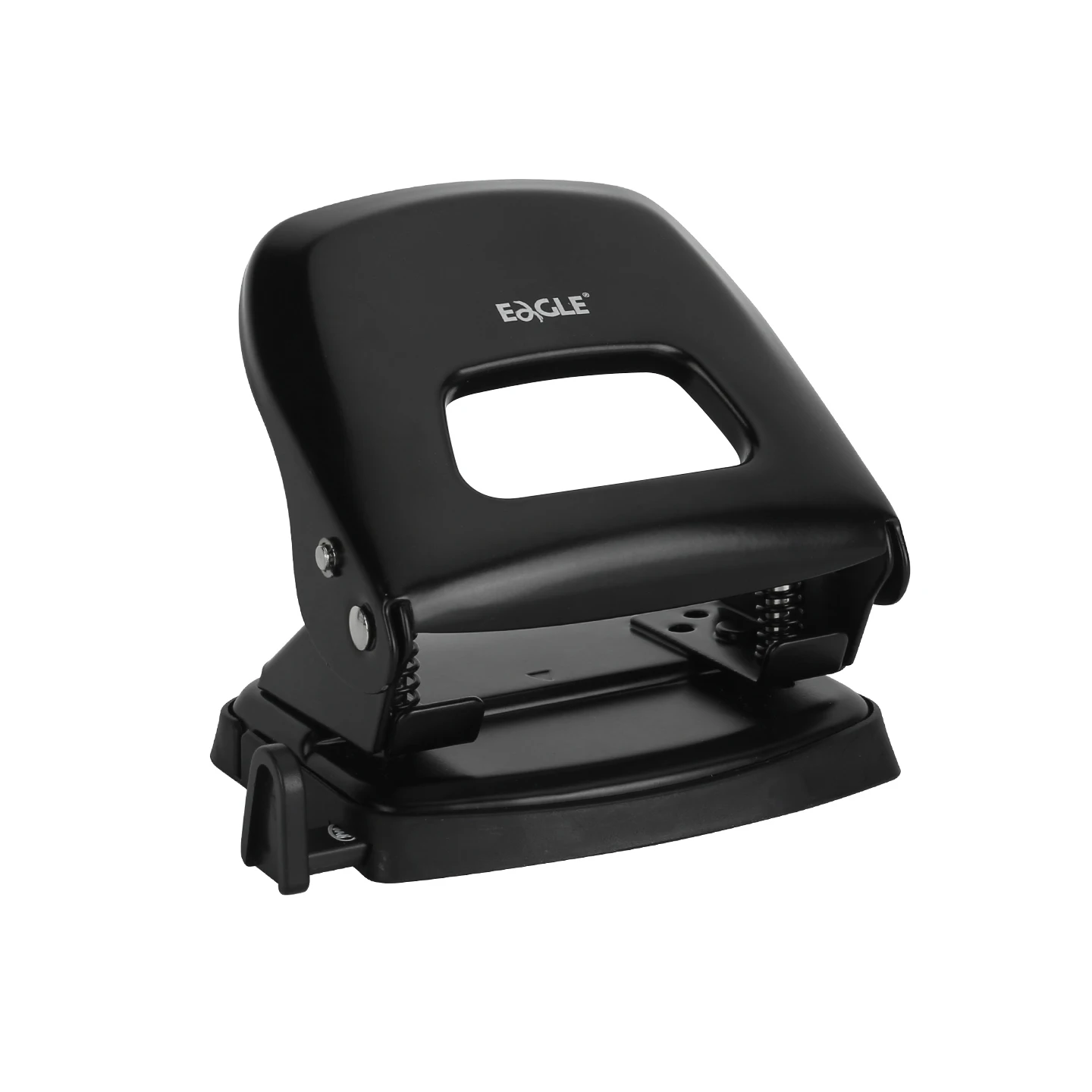 EAGLE Newest Office Desktop Hand Manual 25 Sheets Paper Hole Punch 2 Hole Hole Spacing 80mm Flat Puncher