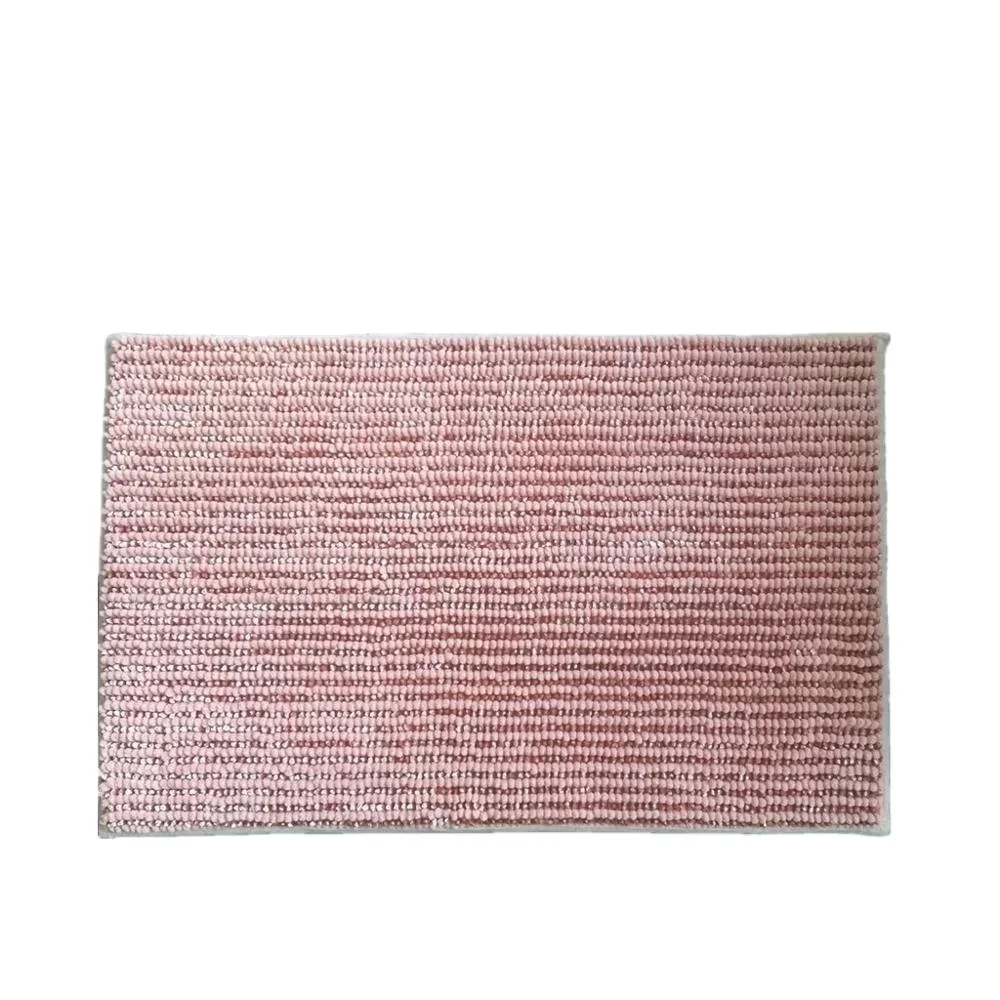 Фабрика Китая розетка 100% полиэстер лохматый синель высоководопоглощающий нескользящий дверной коврик напольный