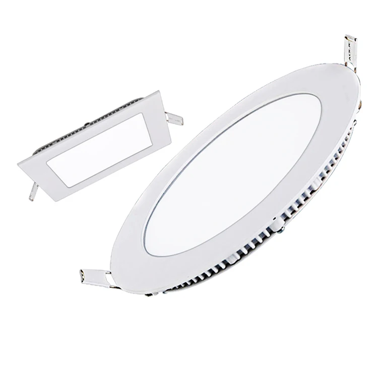 Slim cheap new embedded surface indoor 3 6 9 12 15 18w frameless led panel light