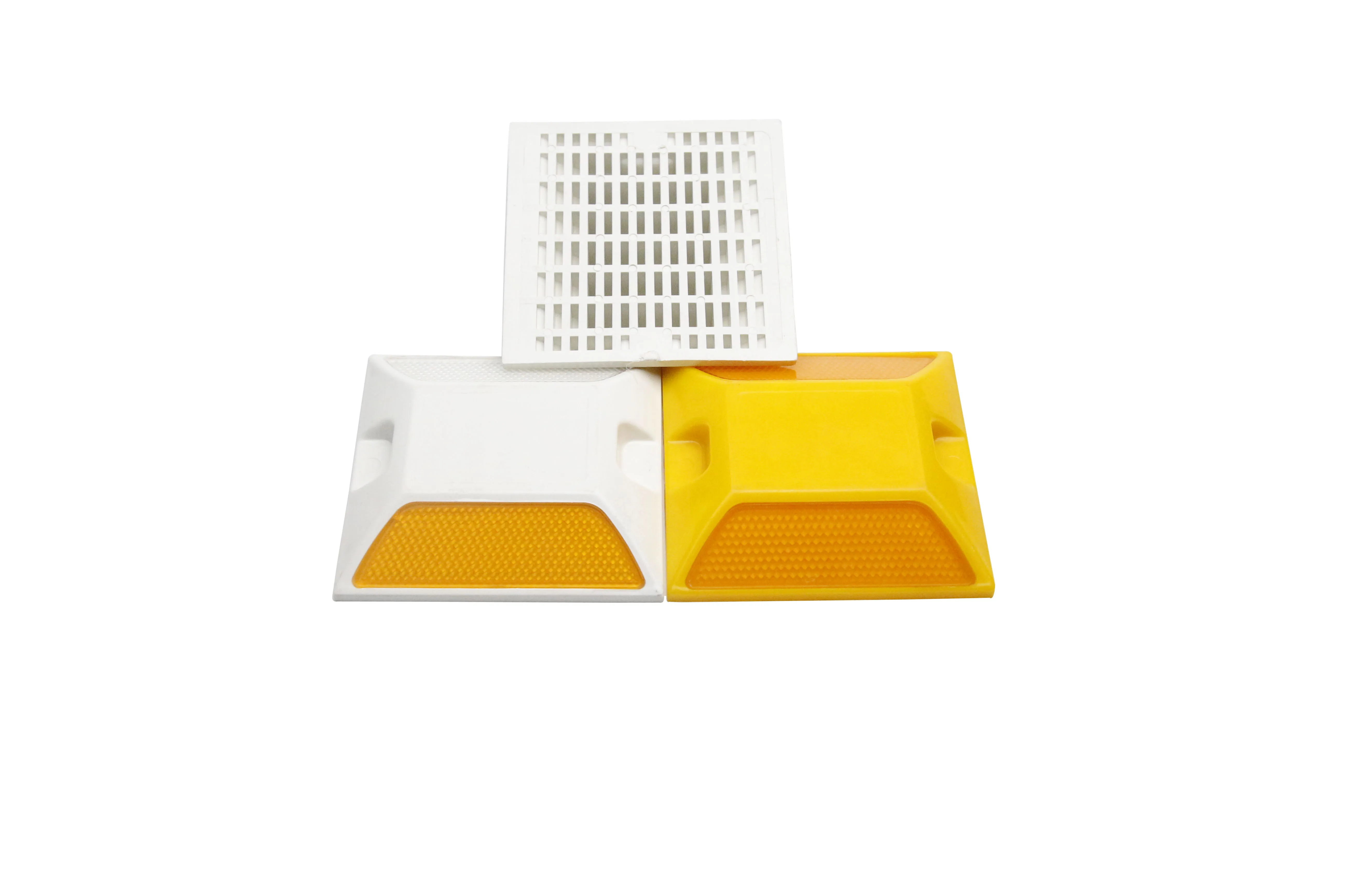 traffic safety pavement marker double side reflector highway cat eye road marker reflector plastic road stud