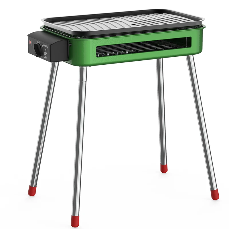 Мульти-функциональный Char и электрический гриль барбекю кемпинг