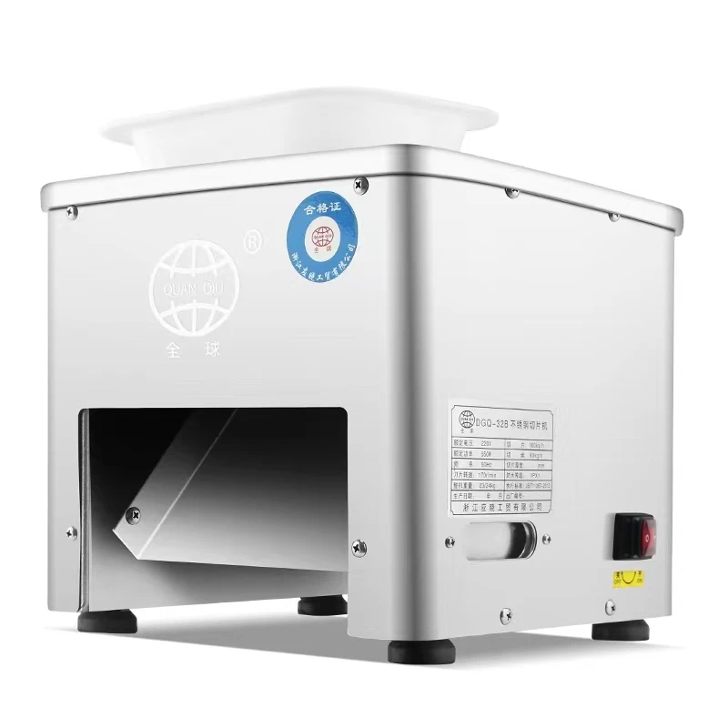 DGQ-32B SS304 Vegetable Meat Cutter Machine Bacon Slicer  Chicken Cutting machine  with factory price