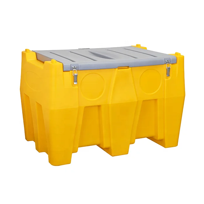 480L Polyethylene tank for Diesel  fuel transport equipped with a fuel transfer unit