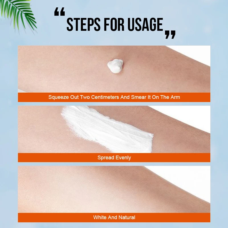 OEM Facial Anti Sunburn Sunblocking Foundation Sunscreen Lotion Private Label SPF 50+++ Face Body Whitening Sunscreen Cream