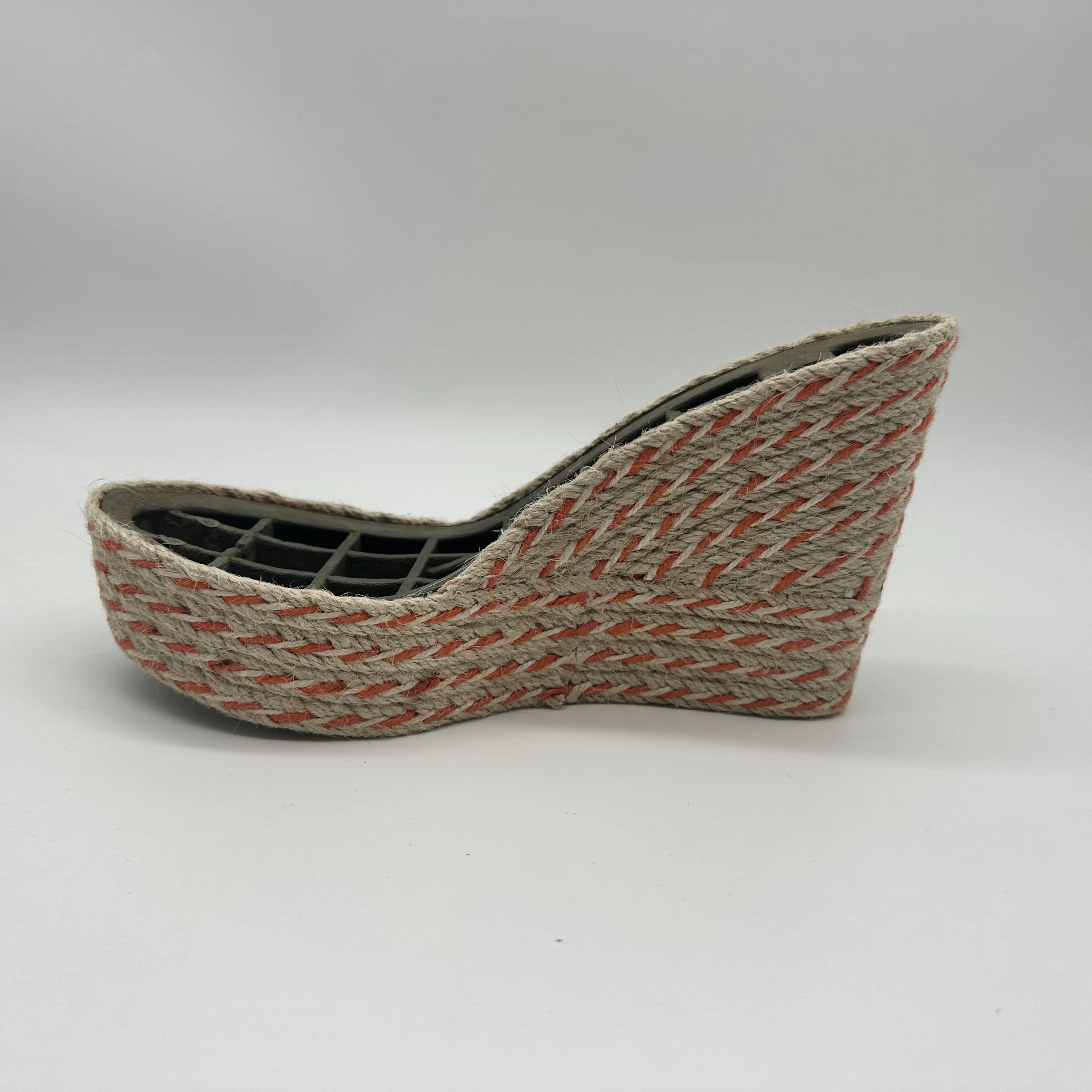 Customized PVC Shoe Sole for Ladies Low Heel Sandal Sole Wholesale