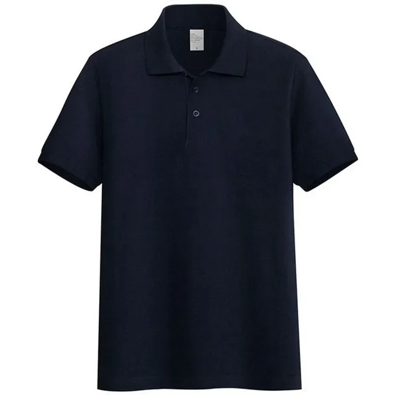 AQTQ Wholesale Manufacturer plain golf 100%Polyester cotton custom printed embroidery men summer polo shirts
