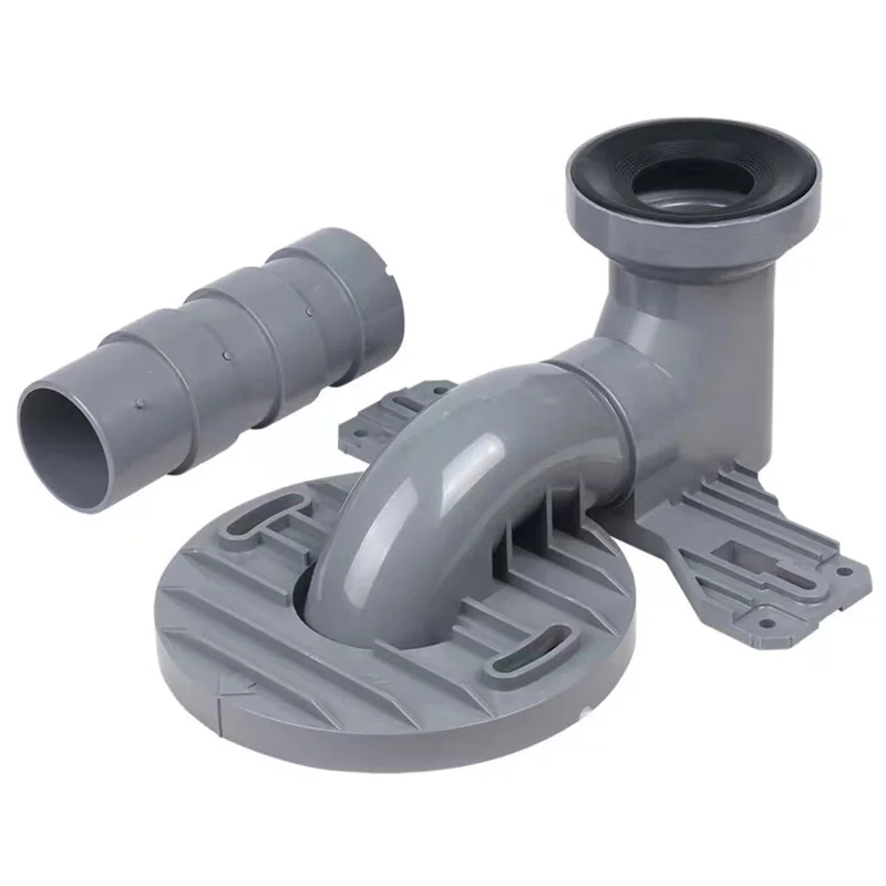Modern Design All-In-One Toilet Fittings for   Sewer Drain Pipe Shifter 350 Pit Distance Polished Surface Treatment