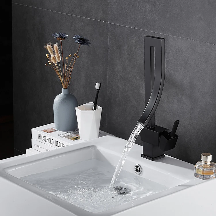 wholesale luxury production brushed gold taps bath mixer of water taps for bathroom sinks