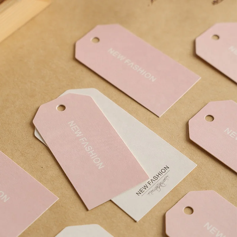 Customization Eco Friendly Custom Personalized Sock Private Kraft Print Dress Card Logo Cord Clothing Labels Hangtag