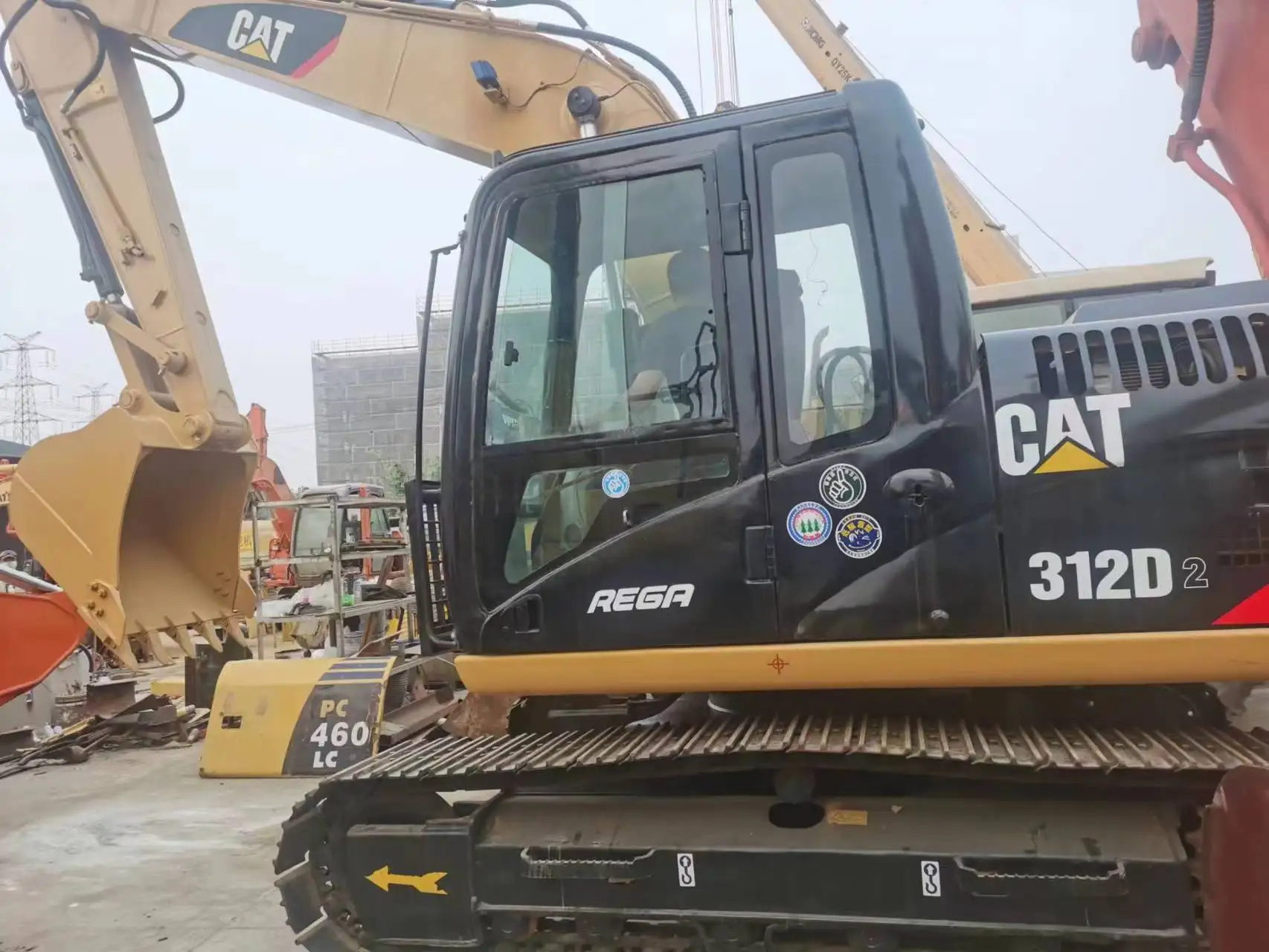CAT 312D 320D 315D горячая Распродажа высококачественный гусеничный экскаватор подержанный PC120 мини-экскаватор для продажи