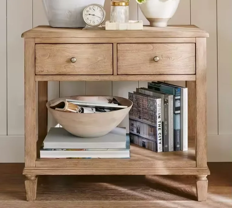 Solid wood adult double bedroom hotel bed sheet furniture customized