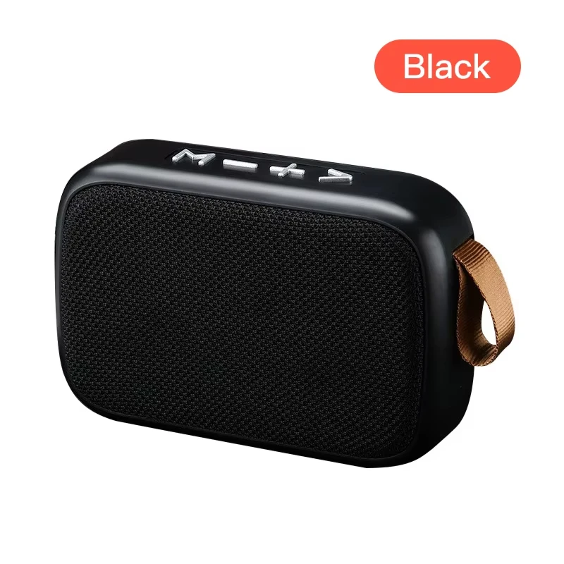 G2 Fabric Speaker Wireless Bluetooth 4.2 Connection Portable Outdoor Sports Audio Stereo Tf Card Fm Radio Aux Speaker