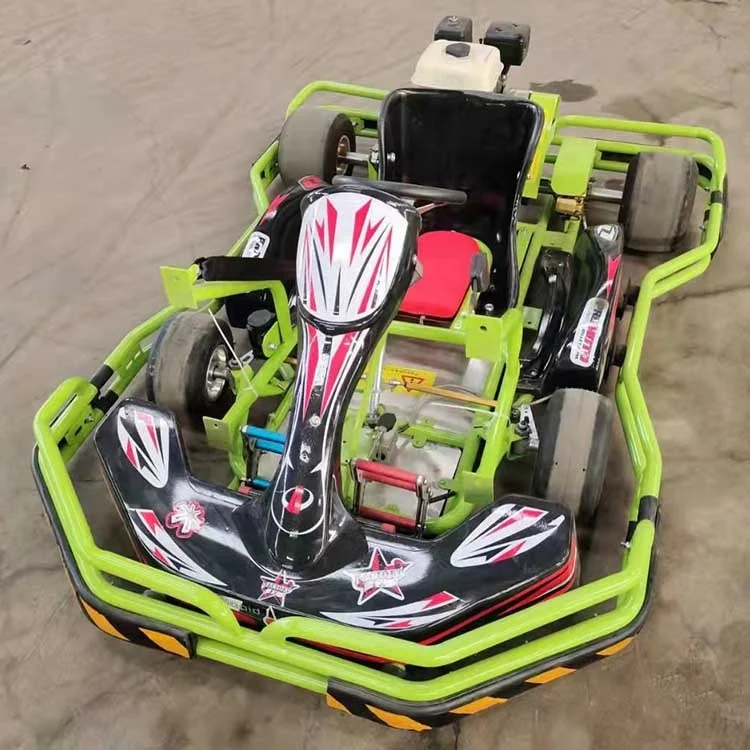 Buy Cheap High Speed 4 Stroke Pedal Gasoline Racing Go Karts for Adults