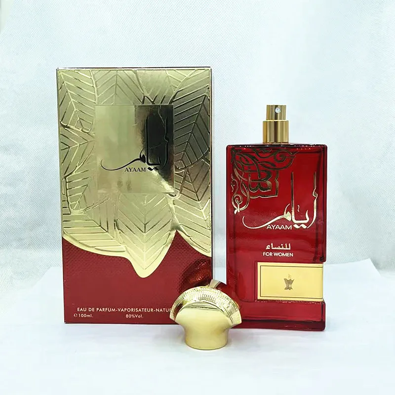 High quality 100ML Red Elegant Beautiful Lady arabic Middle East Dubai Royal Elegant lasting fragrance women perfume