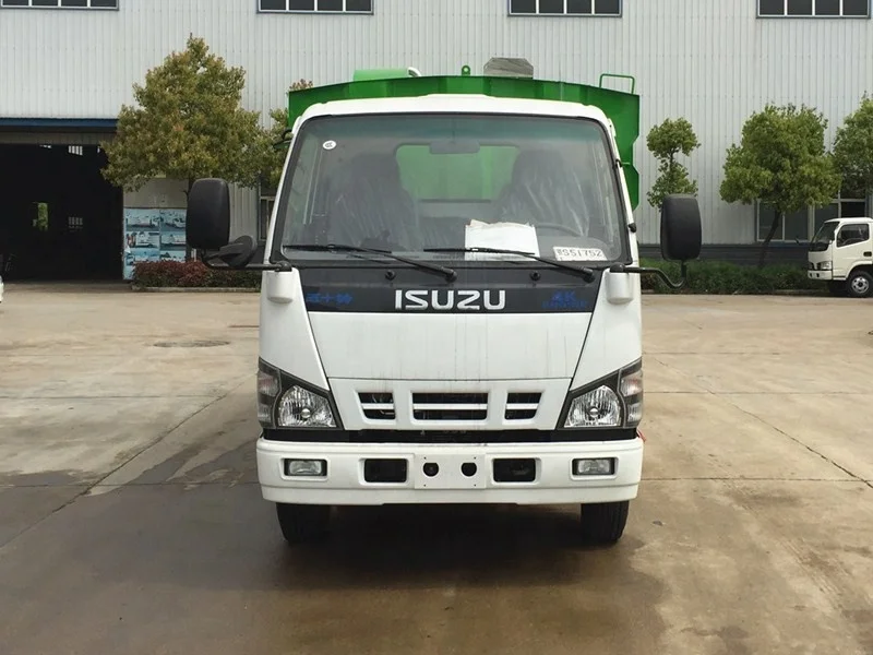 Factory ISUZU 6cbm Road Sweeping Truck Sweeper Truck Small Street Cleaning Road Sweeping Machine