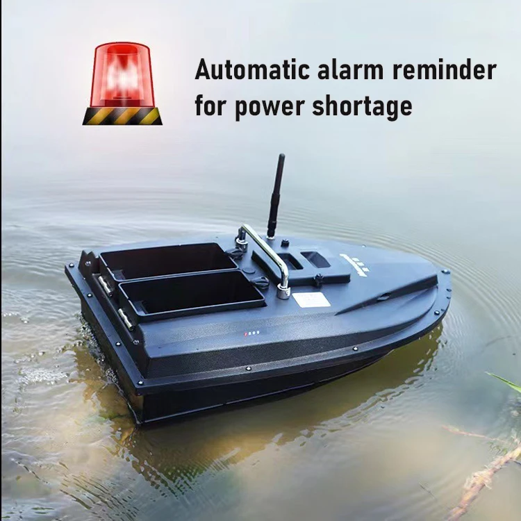 fishing bait boat 3 Hopper 2kg Loading  GPS Auto Navigation bait boat 500m 40 dots Autopilot Boat With Night Light