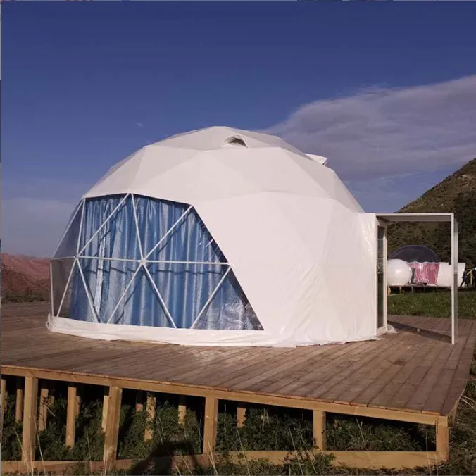 High quality aluminum frame tent outdoor ball tent geodesic dome igloo tent for outdoor party wedding