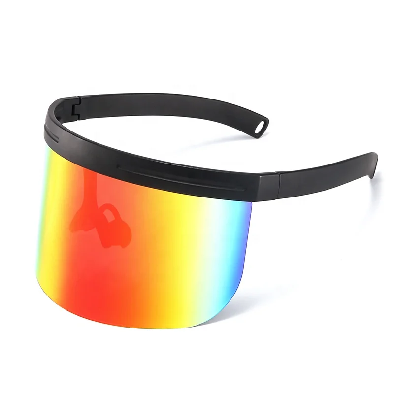 2021 new colour fashion sunglasses manufacturers selling Face shield comes in all colors