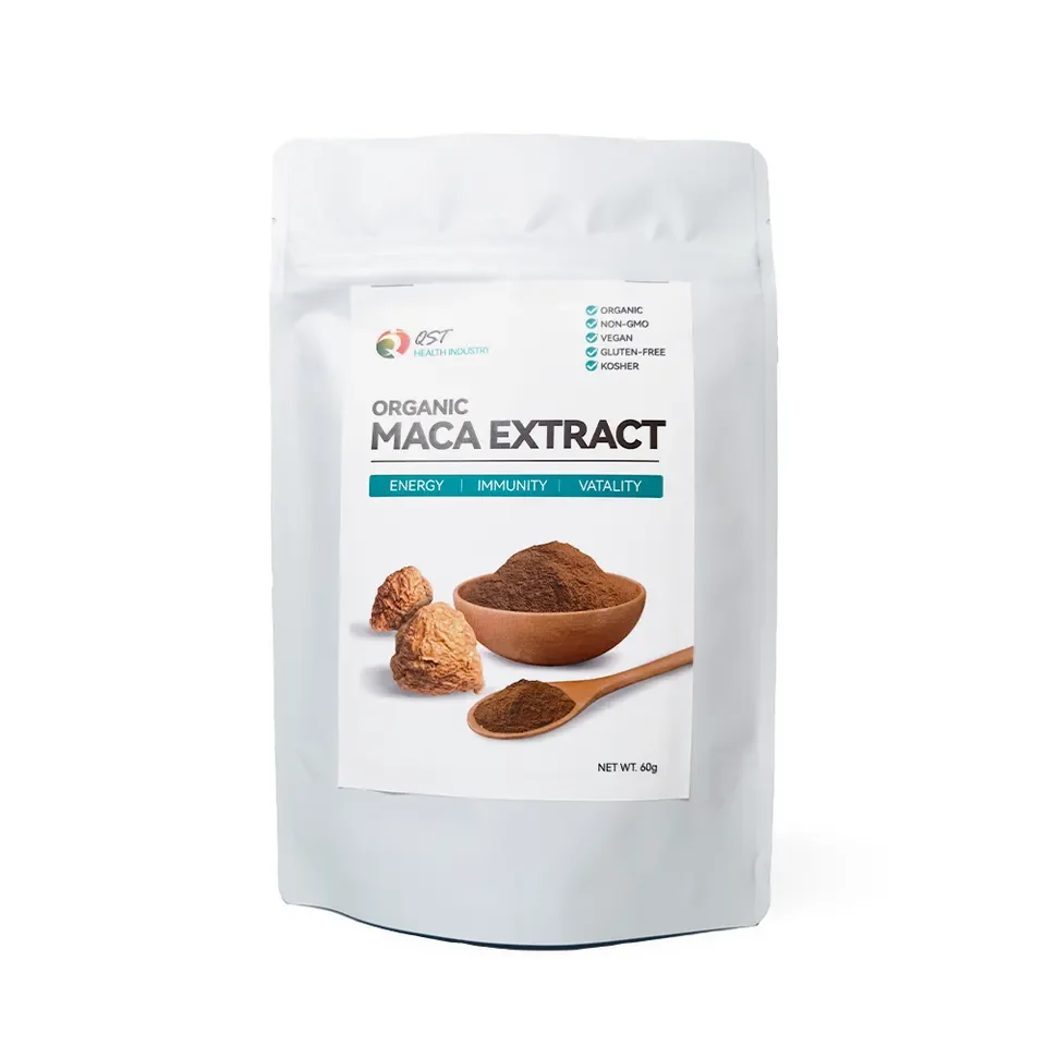 Supplements Natural Organic Black Maca Root Extract powder 0.6% macaamide Black Maca Extract Powder