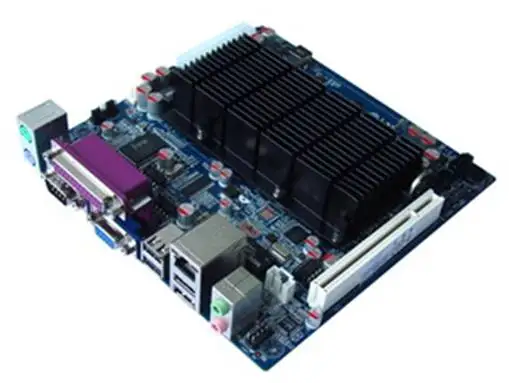 Горячая ядерным процессором Intel ATOM D425 промышленного мини-itx материнская плата