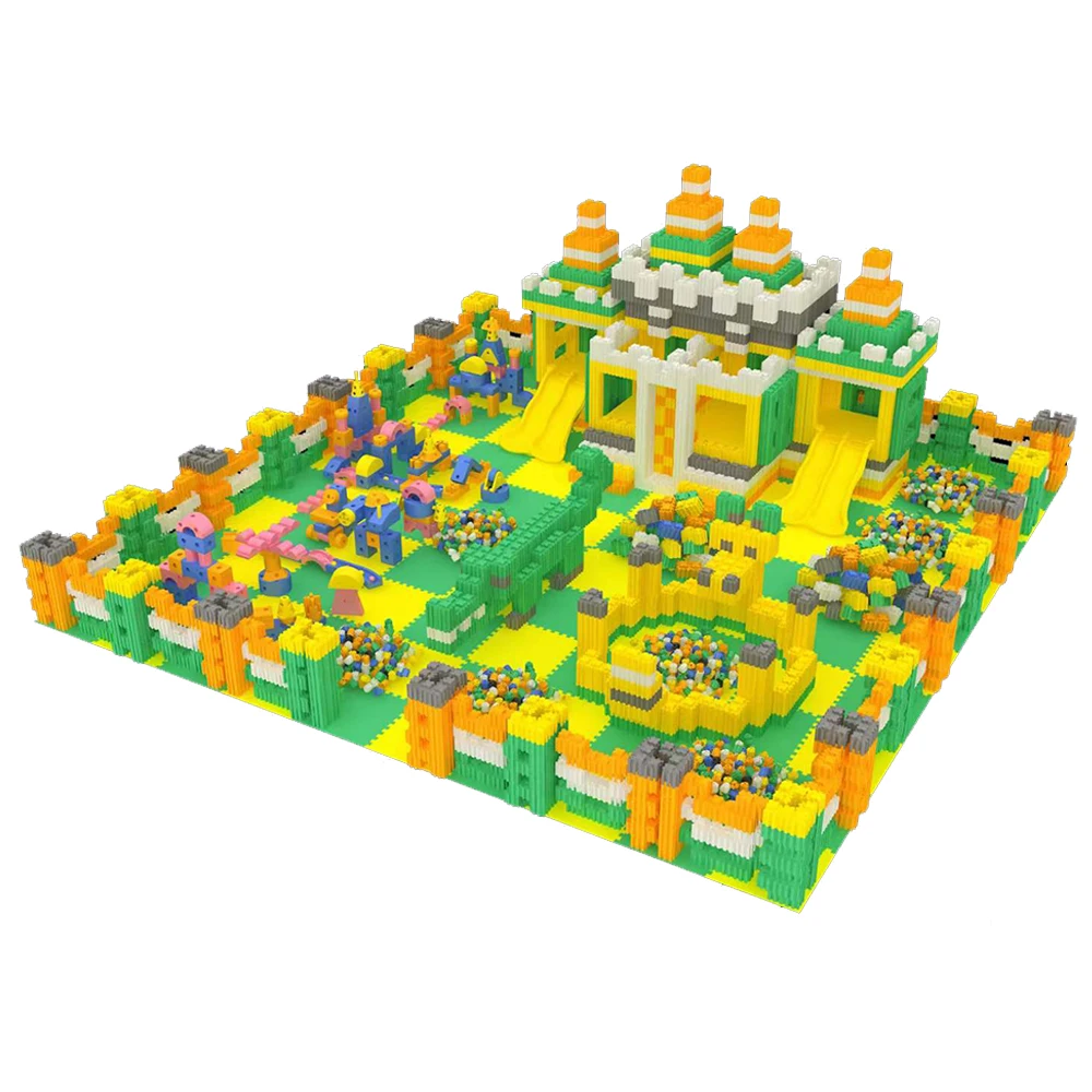 Hot Sale Children Play EPP Building Blocks City Giant Foam Bricks Turkey Project Kids Indoor Play Center Playground Equipment