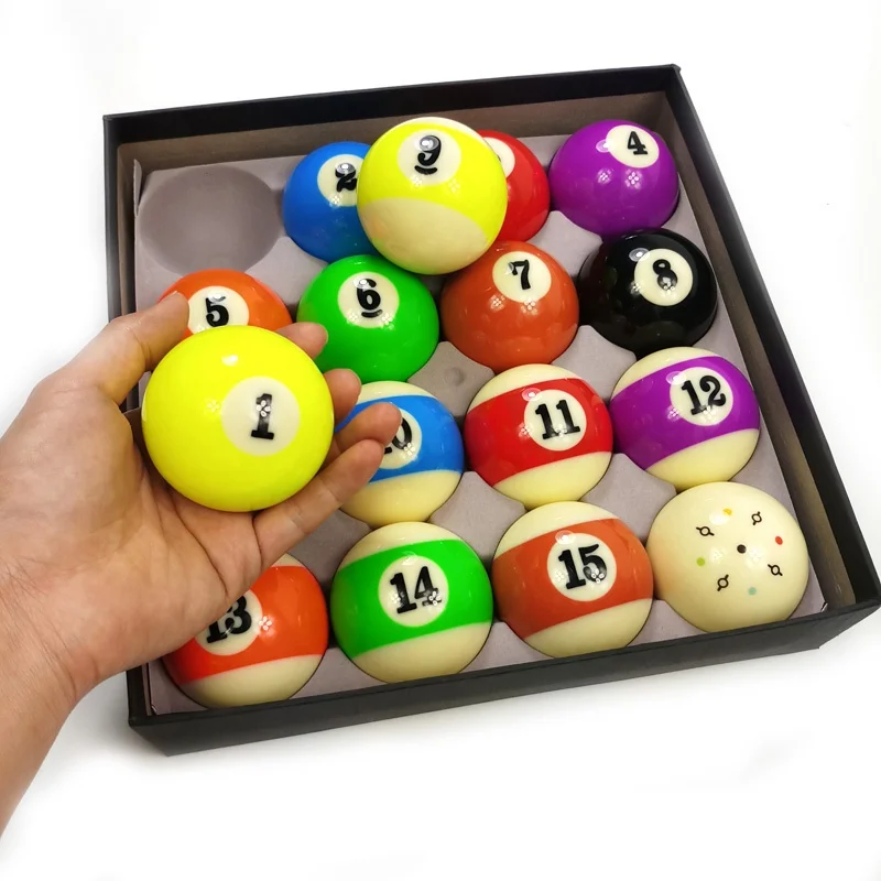 Новинка 2019 полный набор бильярдных шариков xmlivet для бильярда высококачественные яркие прочные 57 25 мм шарики бильярдного кия из