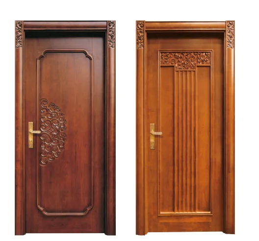 Роскошная деревянная дверь Hua applique kou xian квартира с резьбой по дереву и цветами продвинутый деревянный doo
