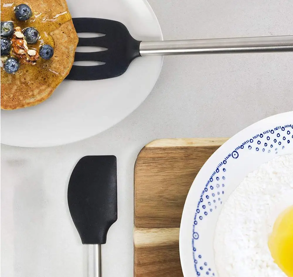 Silicone Kitchen Utensil set -23 Cooking Utensils, Kitchen Gadgets for Nonstick Cookware Set