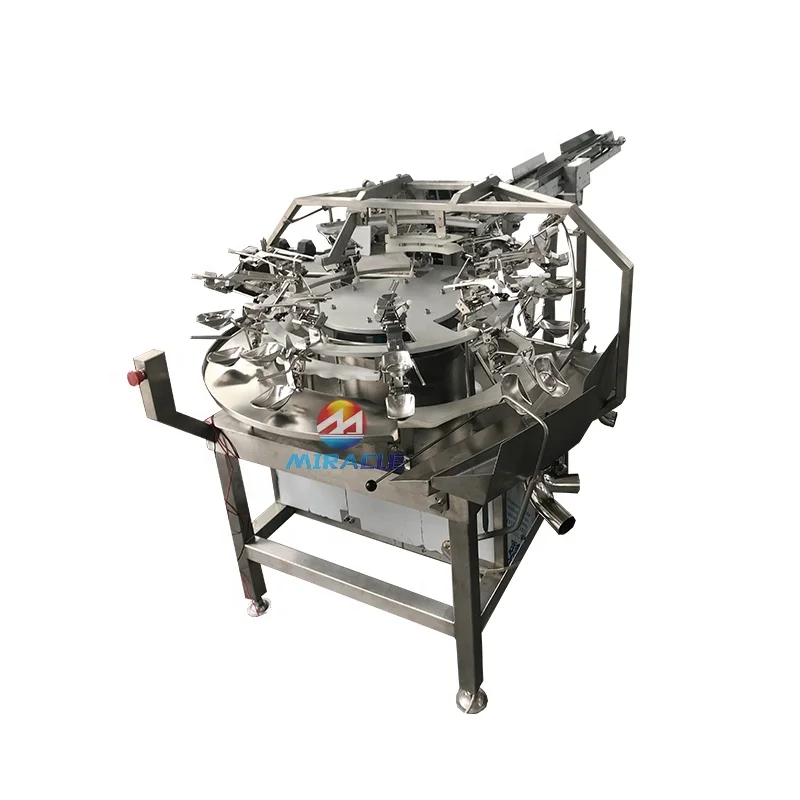 Best effect stable egg breaker separator breaking machine