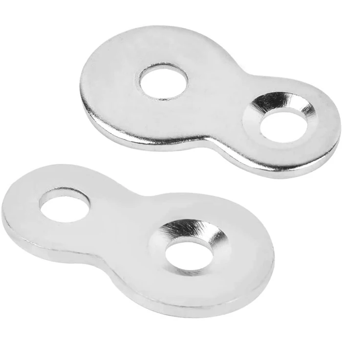 Высококачественный 12 калибровочный стальной сверхмощный фигурный 8 Настольный соединитель или зажим для крепления на