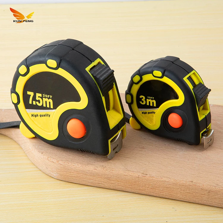 Hot Selling Quality Retractable Smooth Function Measuring Tape Distance Meter Abs Anti-Fall Office Household Steel Tape Measure