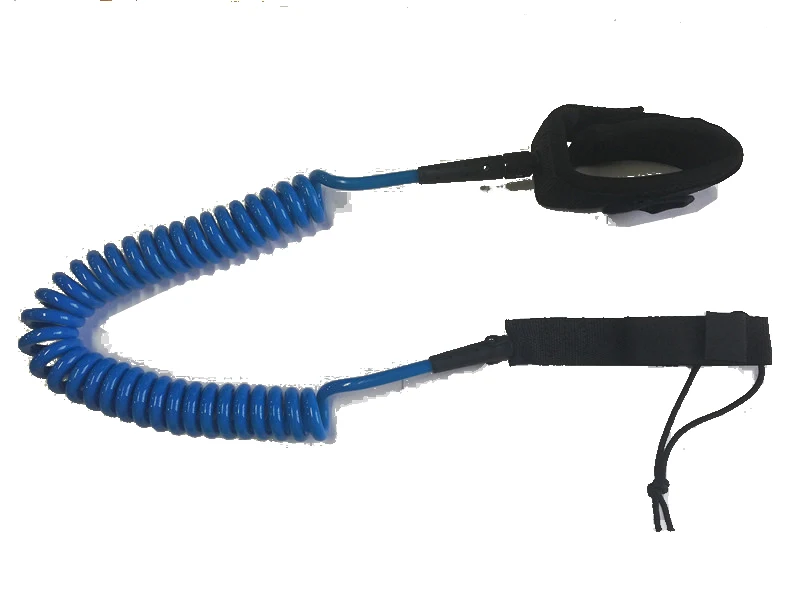  Горячая Распродажа! поводок для серфинга на заказ спиральный/прямой с двойными Вертлюгами