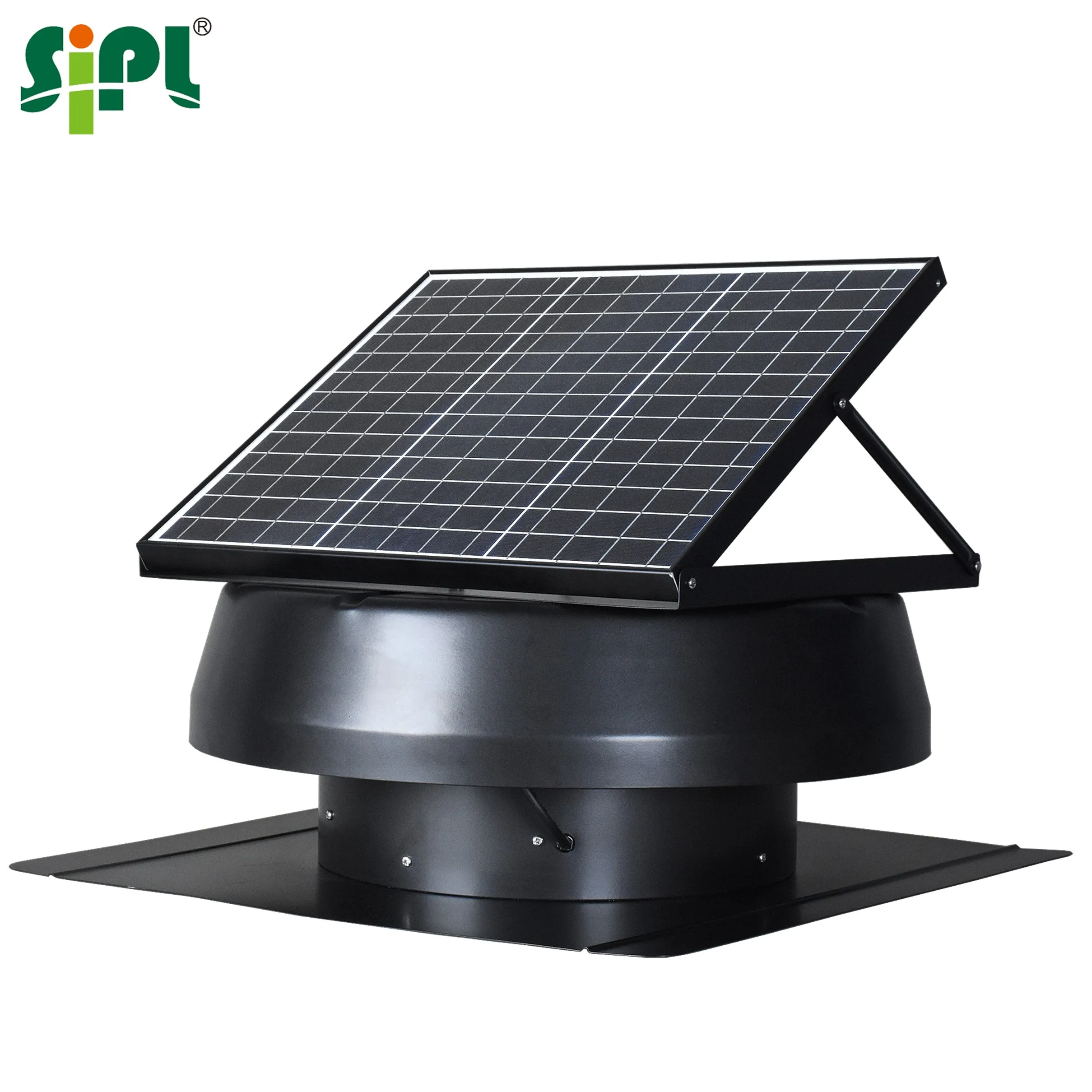 Sunny Hot Sale Heat Extractor 14' 40W Solar Power Roof Vent Eco Air Ventilation Ceiling Exhaust Fans Attic Gable DC Fan Blowe