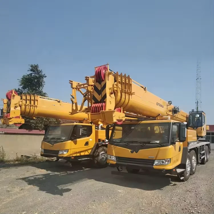 Hot Sale high quality 25Ton 50 Ton 60 Ton Hydraulic Mobile Mounted Truck Crane used truck crane