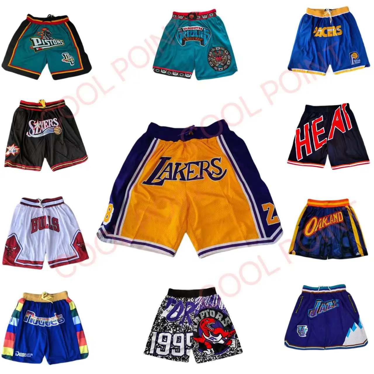 2024 новый дизайн Американская баскетбольная одежда шорты Nbaing для 32 команд