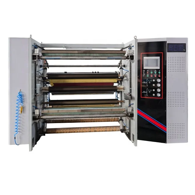 Good Price Full Automatic Selfadhesive Paper Slitting Rewinding Roll Machine
