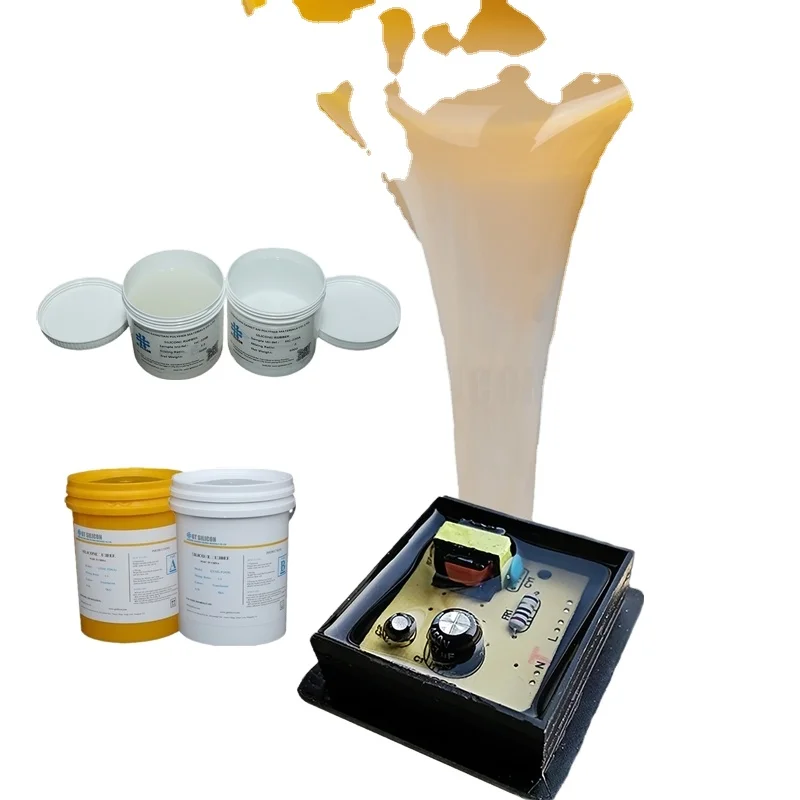 Flame Retardant and Waterproof Electronic Glue of RTV2 Silicone for Electricity Potting/Sealing