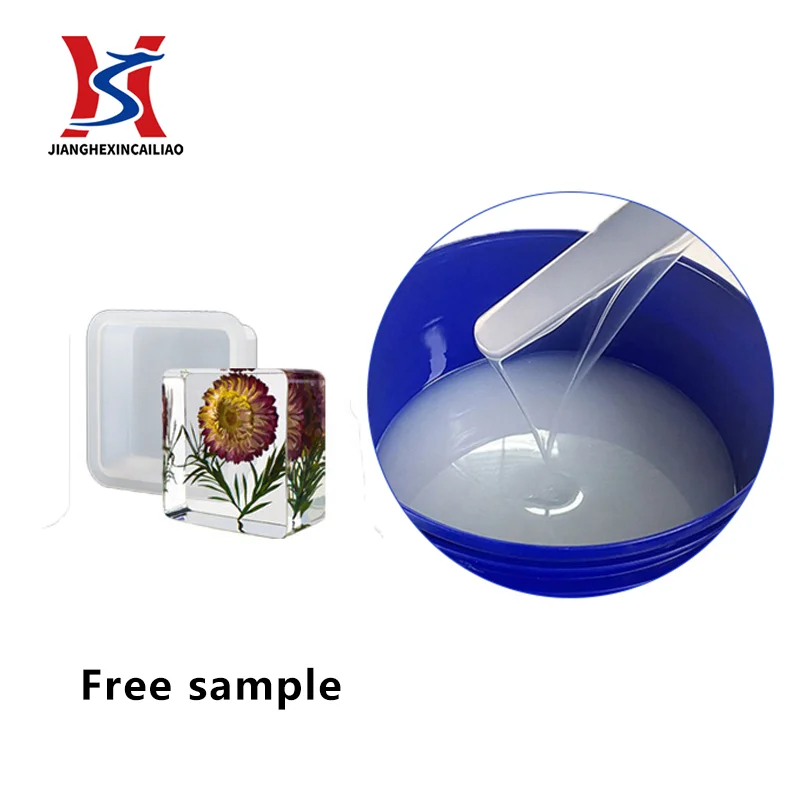 China Factory 100kg Two-Component Rtv2 Raw Material Tin Cure Liquid Silicone Rubber