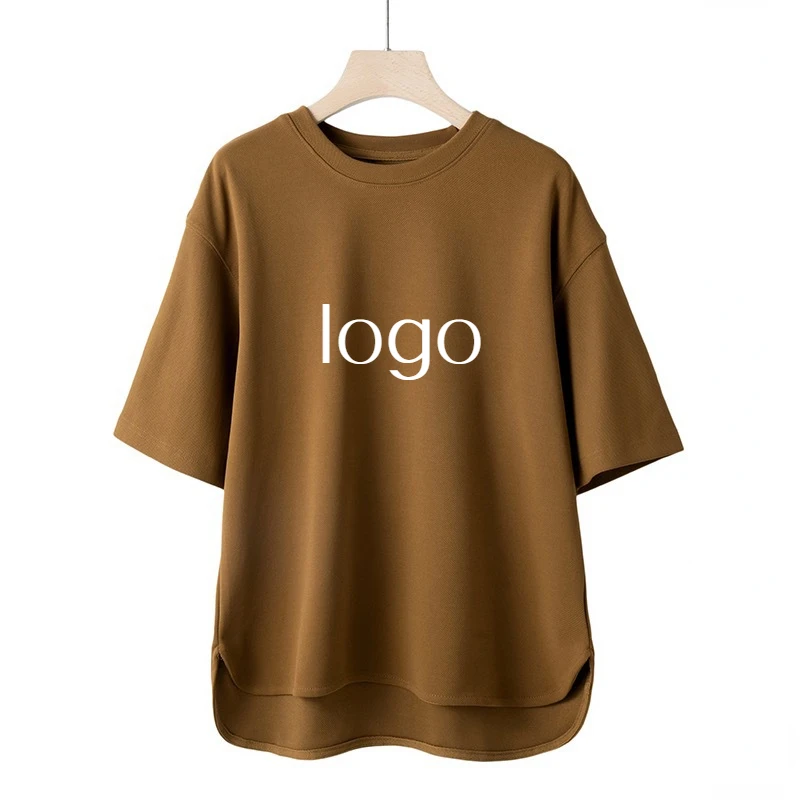 Wholesale High Quality Cool Youth Short Sleeve O Neck T Summer Large Size 100% heavy Cotton Blank Plain T-shirt For Men