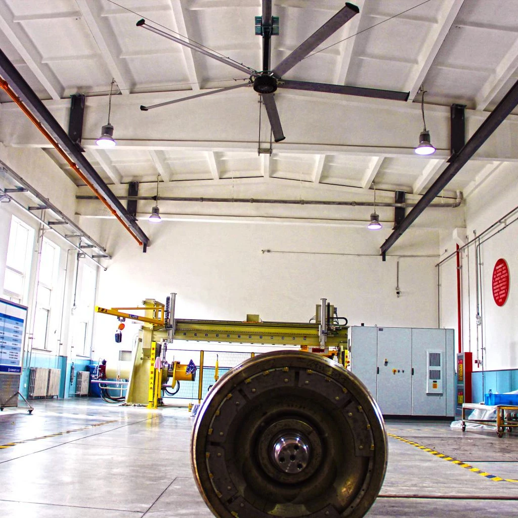 7.3meters giant ceiling fan HVLS ventilation fans cooling fan
